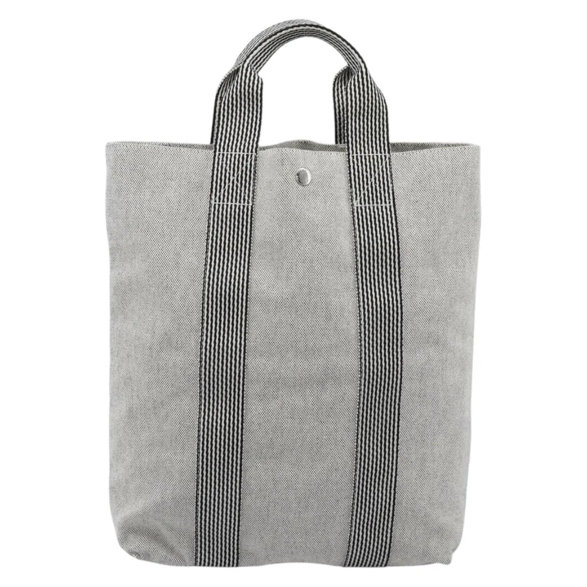 Hermes Fourre-tout Herline Fourre-tout Herline, Gray, Canvas, Tote Bag