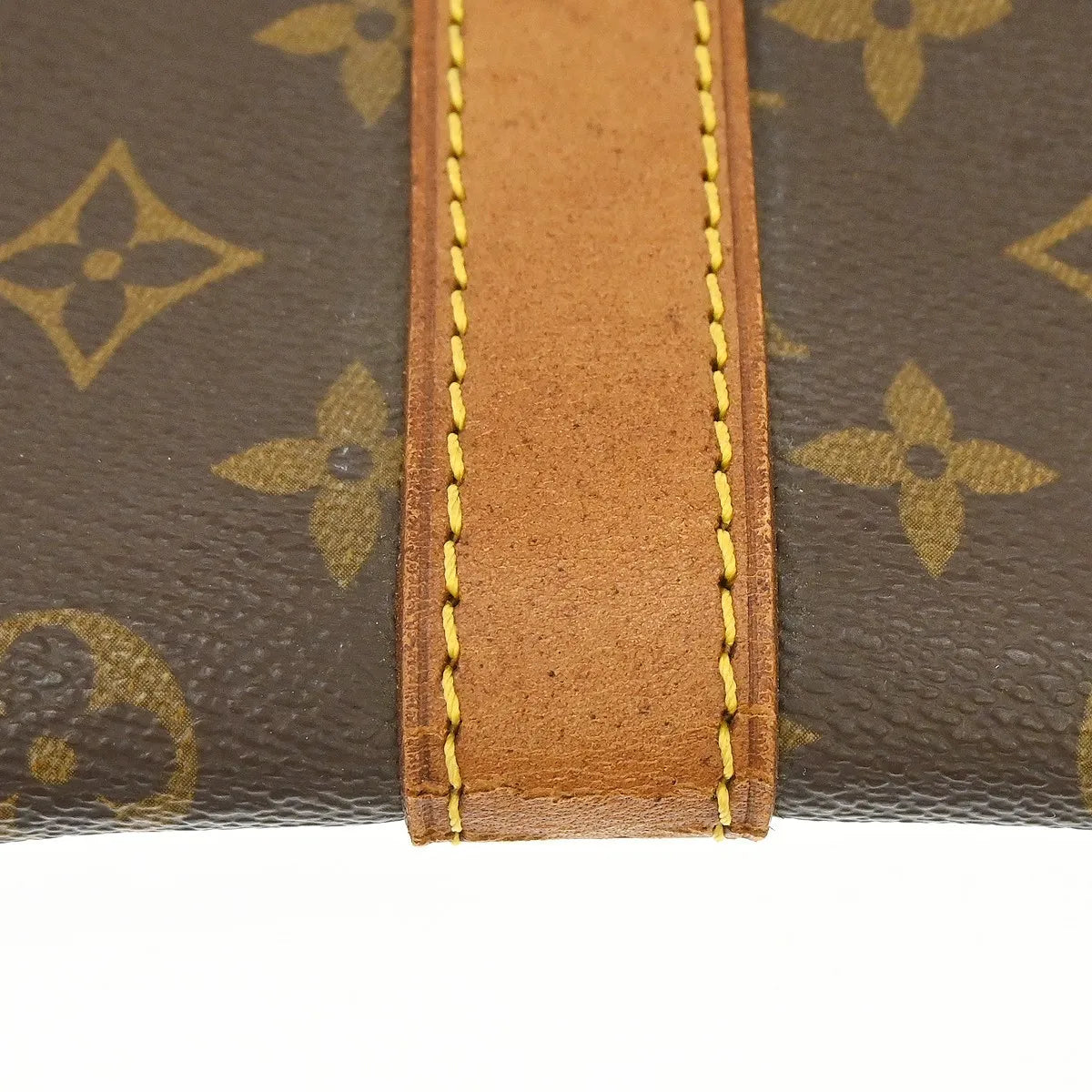 Louis Vuitton Keepall Bandouliere Monogram Canvas, Brown, Canvas, Travel Bag
