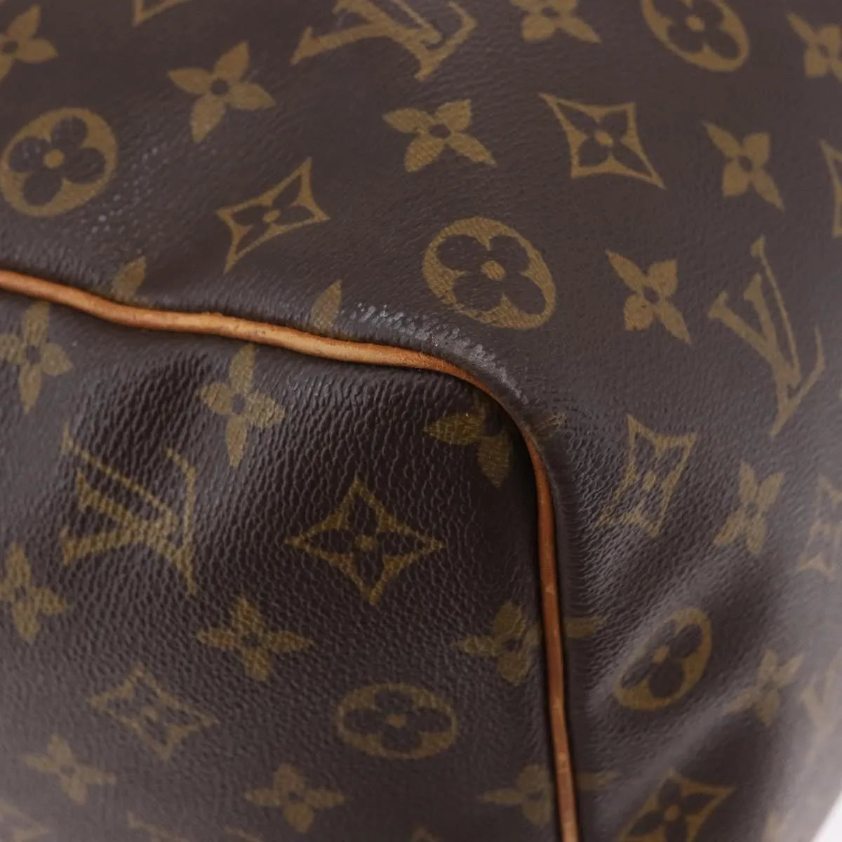 Louis Vuitton Keepall Monogram, Brown, Canvas, Travel Bag