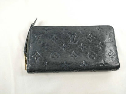 Louis Vuitton Clemence Monogram Empreinte Leather, Brown, Leather, Wallet