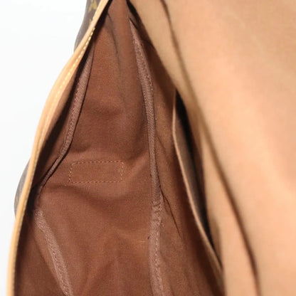Louis Vuitton Saumur Monogram Canvas, Brown, Canvas, Shoulder Bag