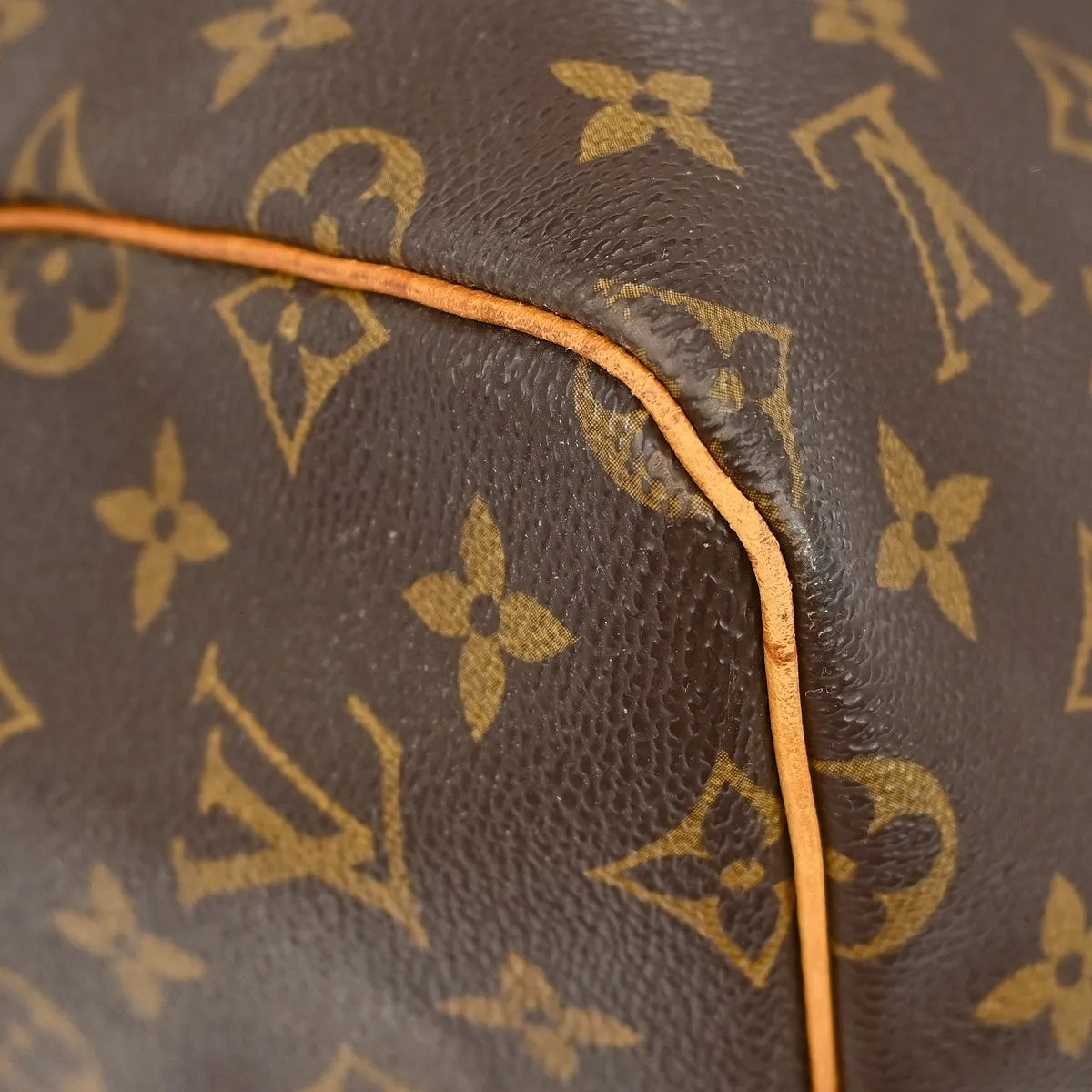 Louis Vuitton Keepall Monogram Canvas, Brown, Canvas, Travel Bag