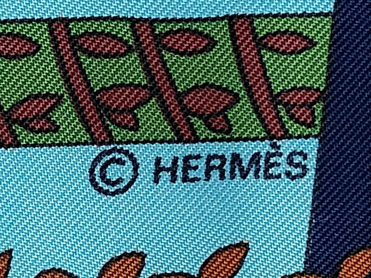 Hermes Carré 90 Silk multicolor, Multicolour, Silk, Scarf