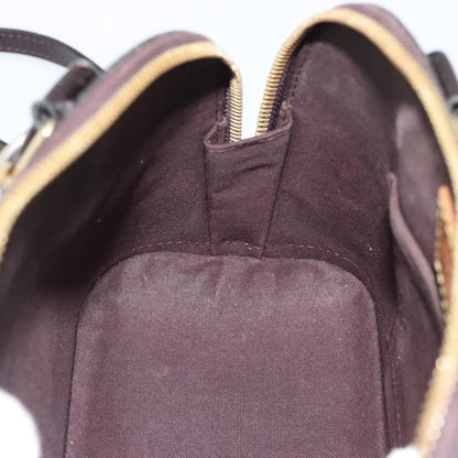 Louis Vuitton Alma Patent Leather, Brown, Patent Leather, Handbag