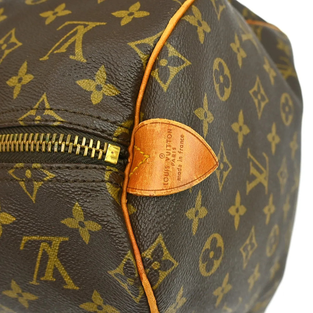 Louis Vuitton Keepall Monogram Canvas, Brown, Canvas, Travel Bag