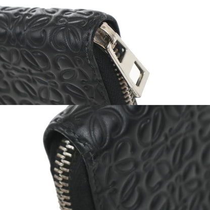 Loewe Anagram Leather, Black, Leather, Wallet