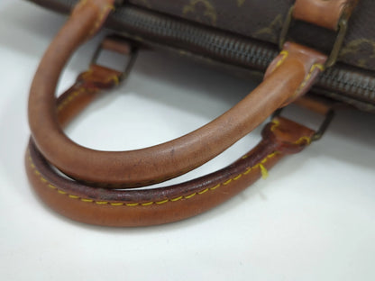 Louis Vuitton Speedy Monogram Canvas, Beige, Canvas, Handbag