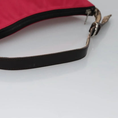 Burberry Nova Check Blue Label Nylon, Pink, Nylon, Shoulder Bag