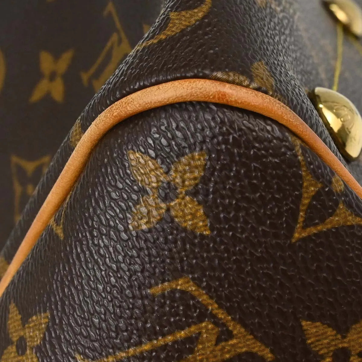 Louis Vuitton Tivoli Monogram, Brown, Canvas, Handbag