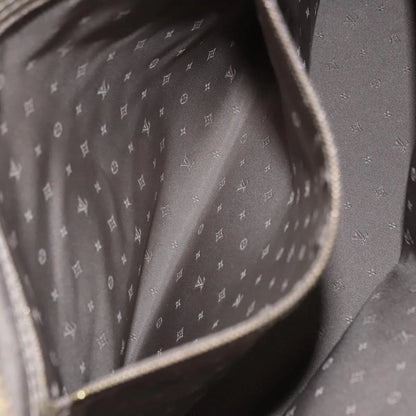 Louis Vuitton Suhali Lockit Leather, Gray, Leather, Handbag