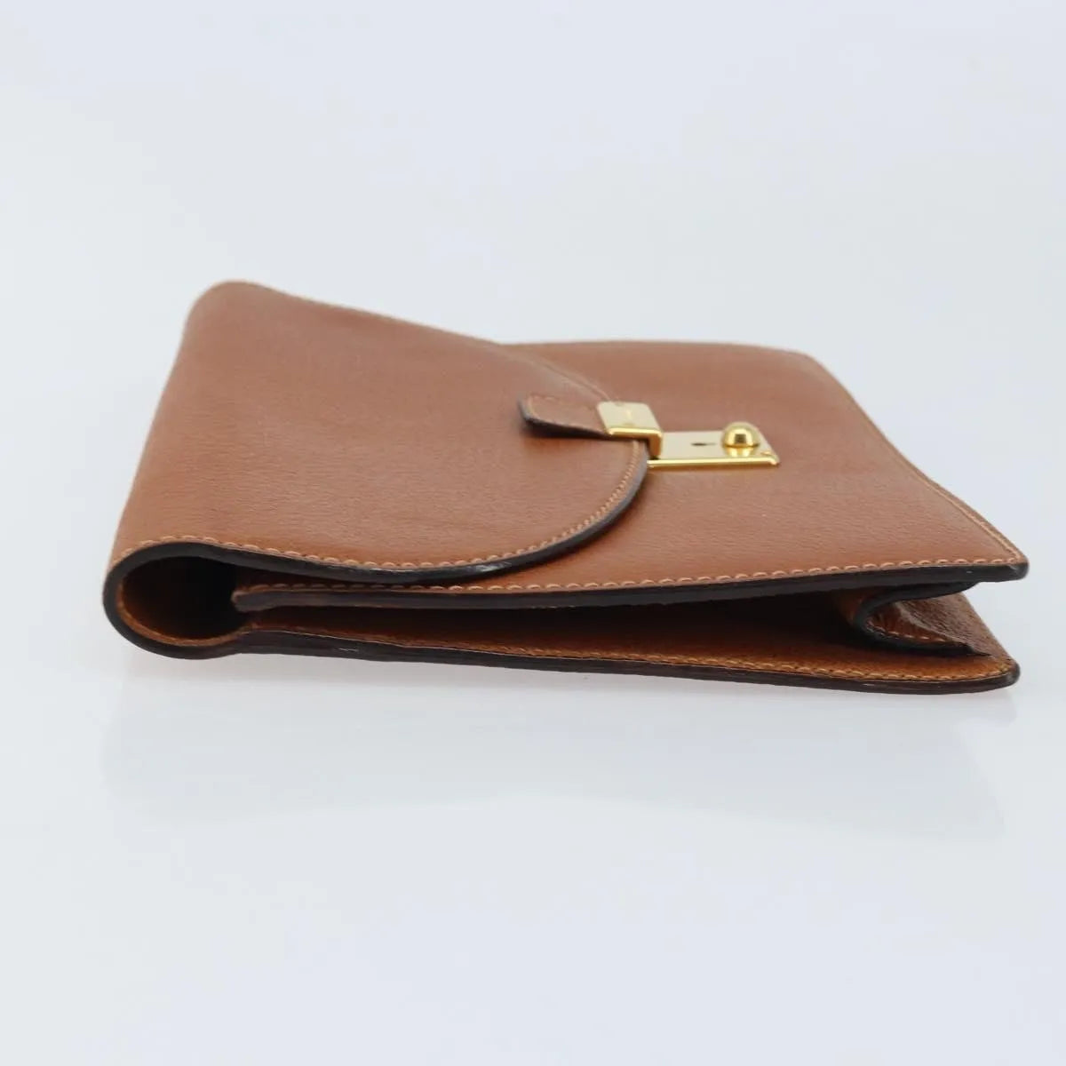 Gucci Vintage clutch Leather, Brown, Leather, Clutch