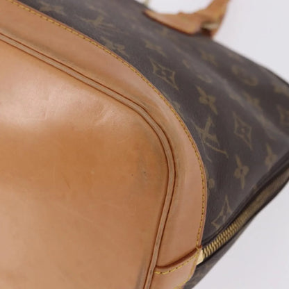 Louis Vuitton Vintage Alma Monogram Canvas, Brown, Canvas, Handbag