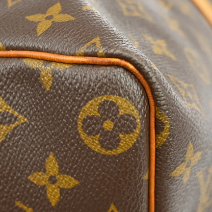 Louis Vuitton Keepall Monogram Canvas, Brown, Canvas, Travel Bag