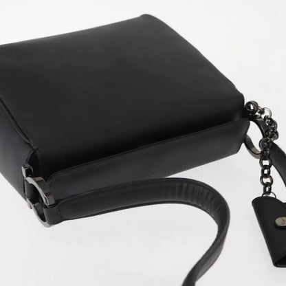 Salvatore Ferragamo Gancini Patent leather, Black, Patent Leather, Shoulder Bag