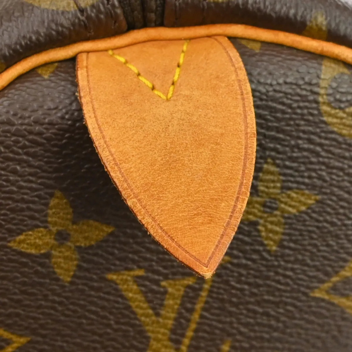 Louis Vuitton Keepall Monogram Canvas, Brown, Canvas, Travel Bag