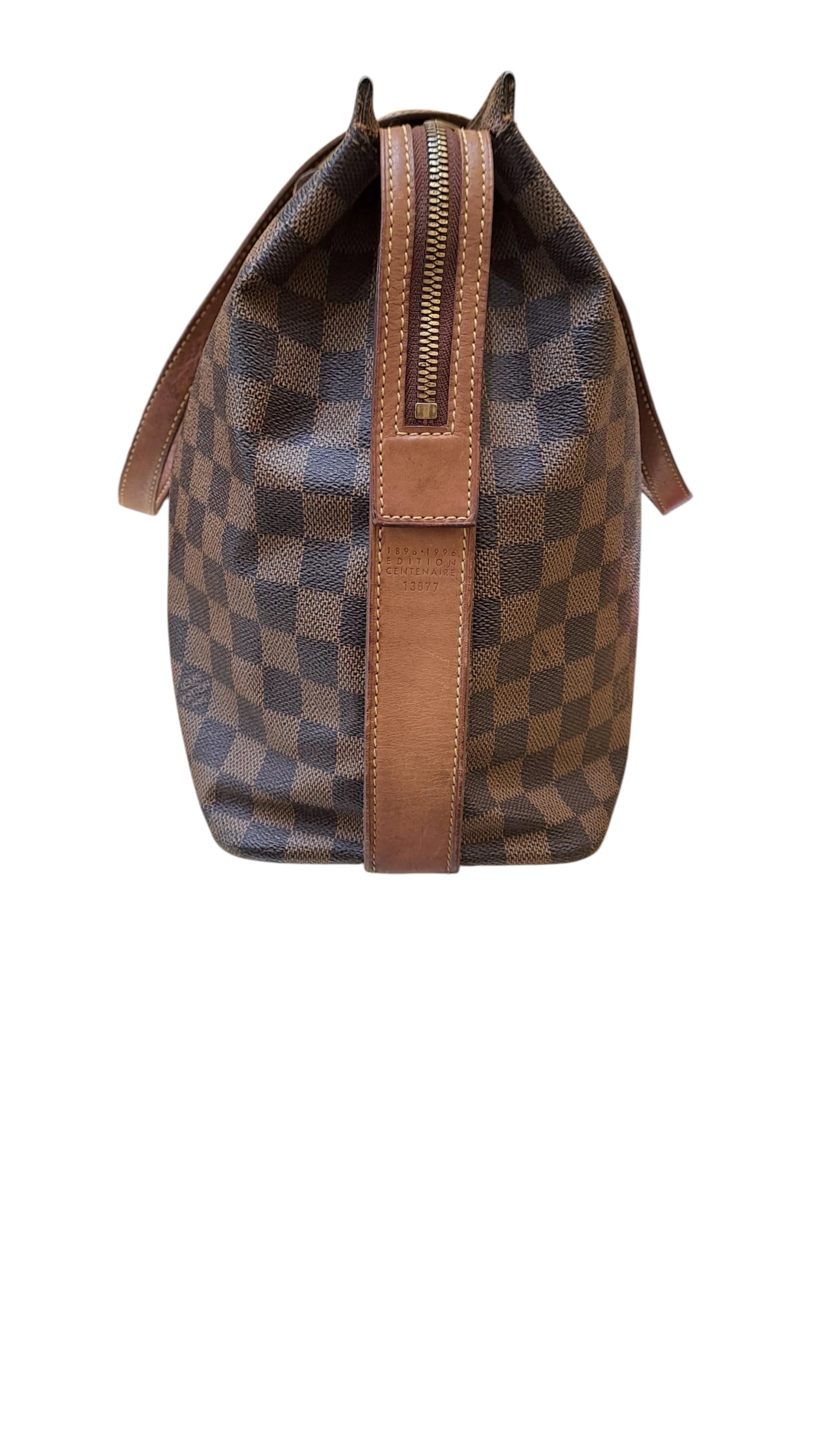 Louis Vuitton Graceful Damier, Brown, Leather, Handbag