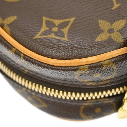 Louis Vuitton Pochette Gange Monogram Canvas, Brown, Canvas, Clutch