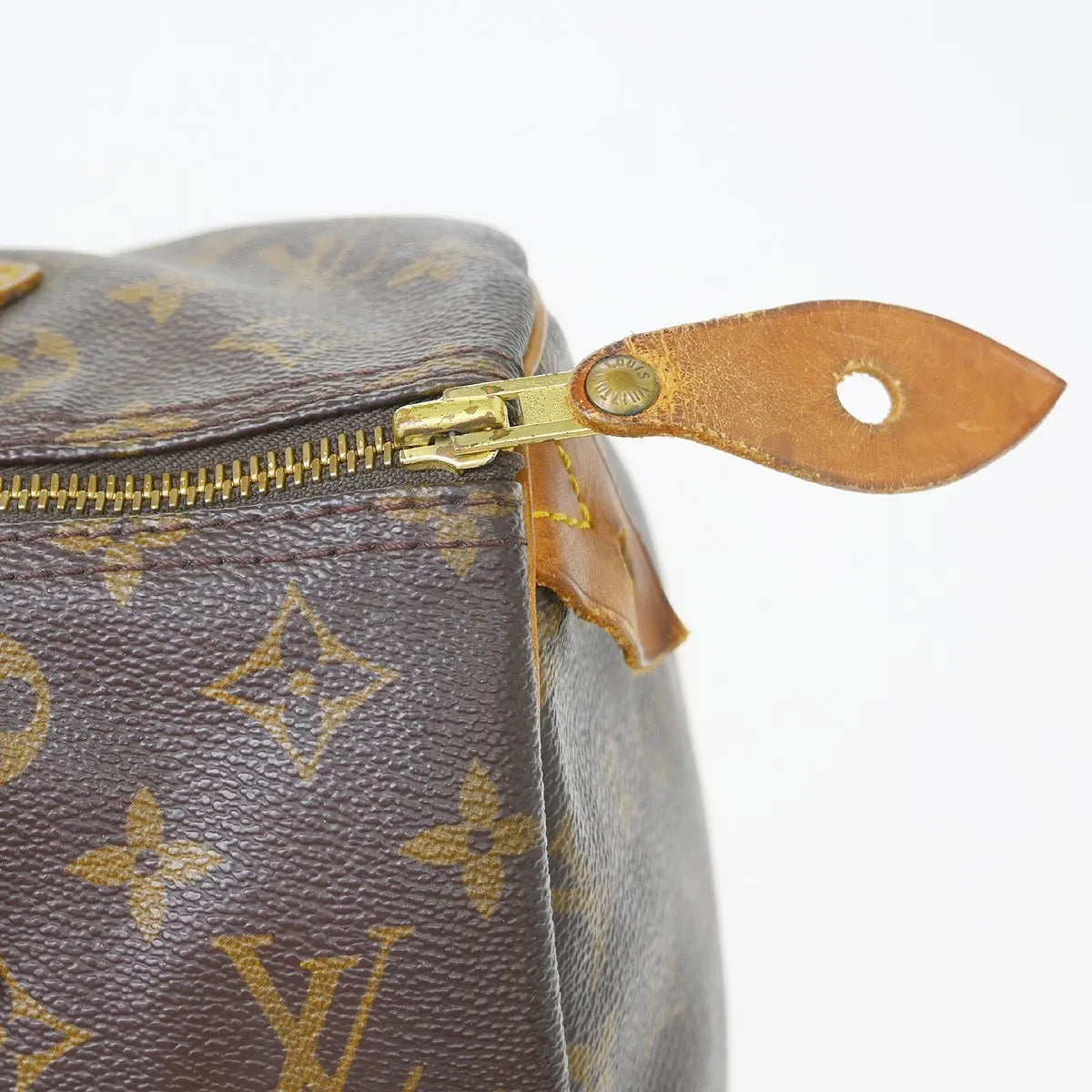 Louis Vuitton Speedy Monogram Canvas, Brown, Canvas, Handbag