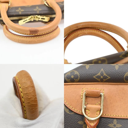 Louis Vuitton Deauville Monogram, Brown, Canvas, Handbag