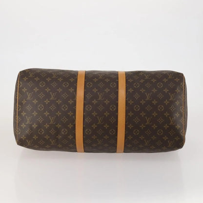 Louis Vuitton Keepall Monogram Canvas, Brown, Canvas, Travel Bag