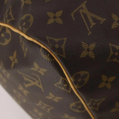 Louis Vuitton Keepall Canvas, Brown, Canvas, Travel Bag