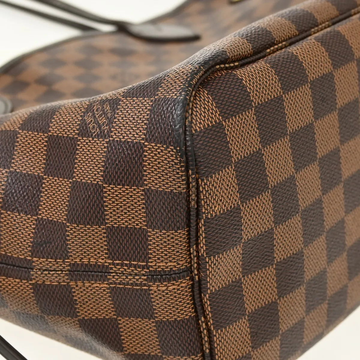 Louis Vuitton Neverfull Tote Damier, Brown, Canvas, Tote Bag