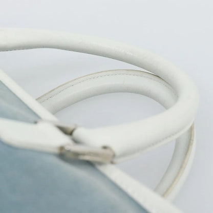 Loewe Amazona Suede, Blue, Suede, Handbag