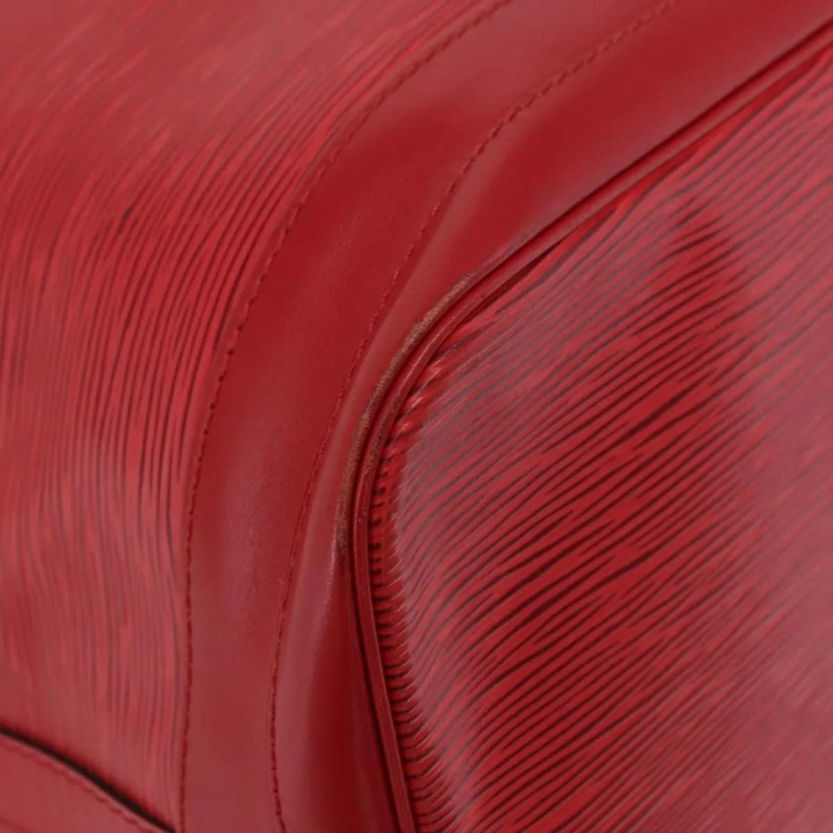 Louis Vuitton Noe Epi Leather, Red, Leather, Shoulder Bag