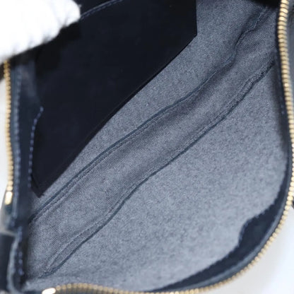 Celine Vintage Leather, Navy, Leather, Shoulder Bag