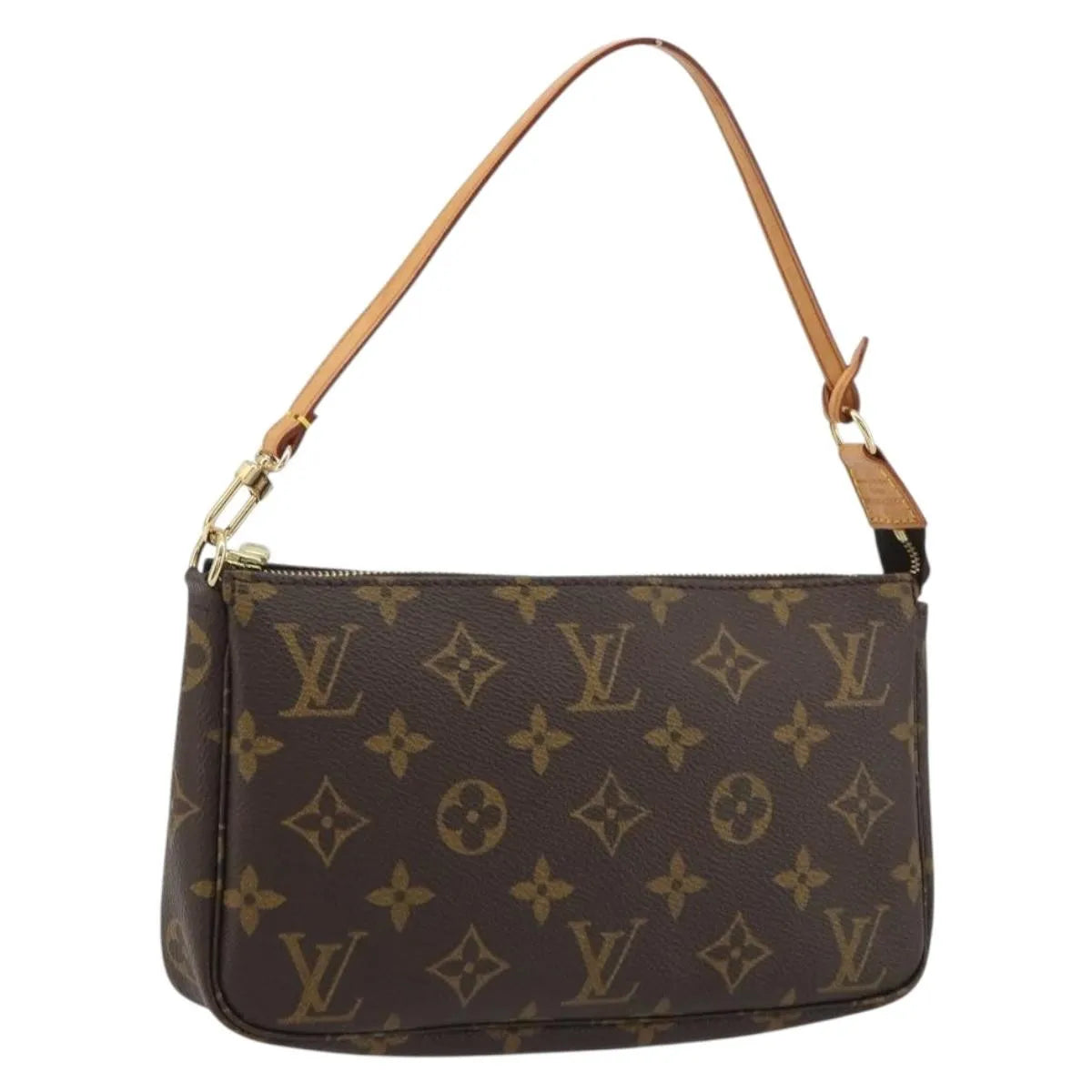 Louis Vuitton Pochette Accessoires NM Monogram Canvas, Brown, Canvas, Clutch