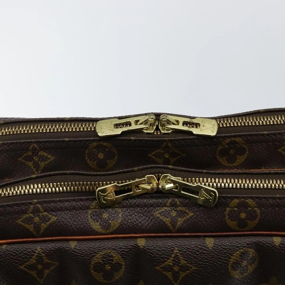 Louis Vuitton Reporter Monogram Canvas, Brown, Canvas, Shoulder Bag