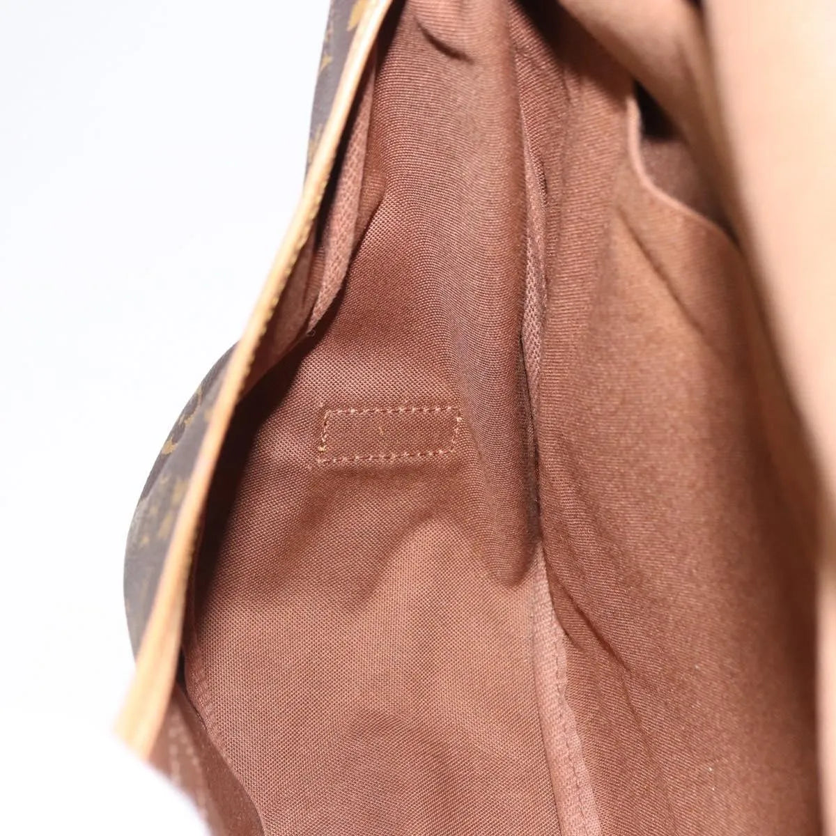 Louis Vuitton Saumur Monogram, Brown, Canvas, Shoulder Bag
