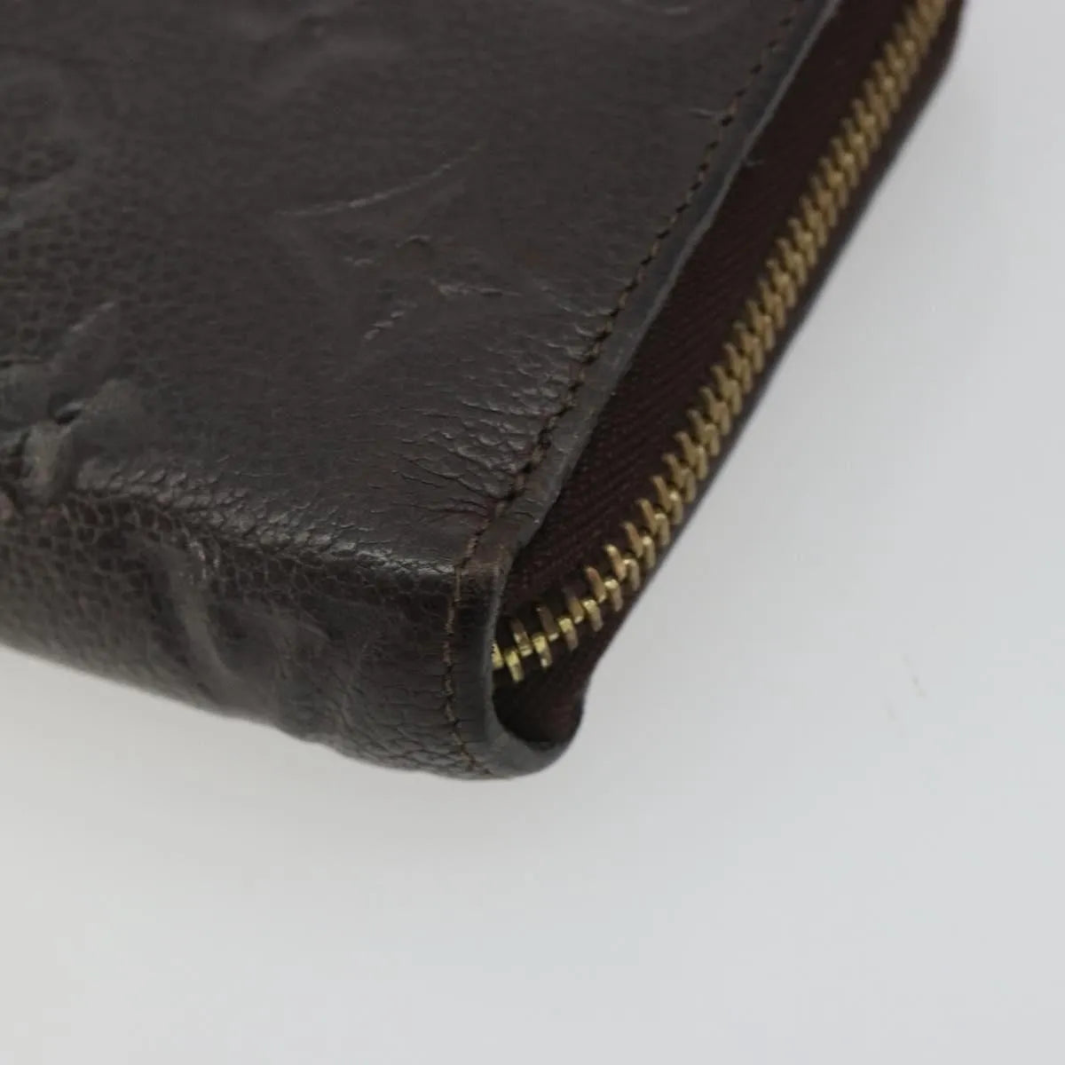 Louis Vuitton Zippy Wallet NM Leather Empreinte, Brown, Leather, Wallet