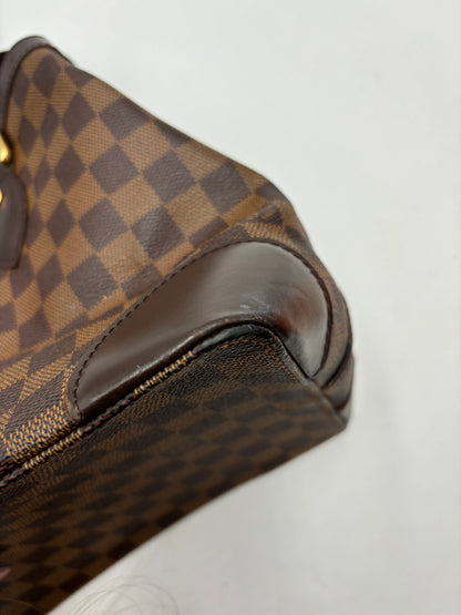 Louis Vuitton Hampstead Damier Ebene, Brown, Canvas, Tote Bag
