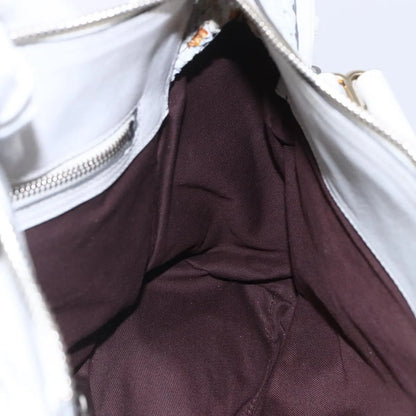 Chloe Vintage Leather, White, Leather, Shoulder Bag