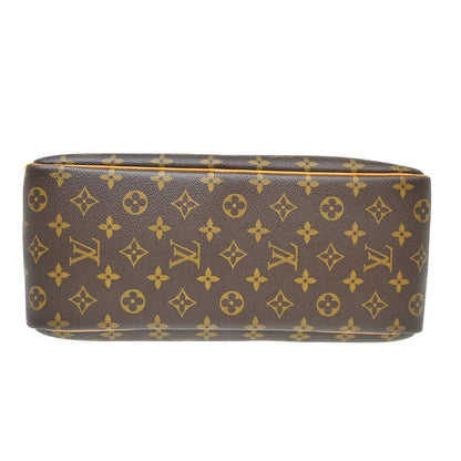 Louis Vuitton Deauville Monogram, Brown, Canvas, Handbag