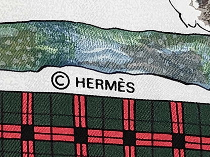 Hermes Carré 90 Silk multicolor, Multicolour, Silk, Scarf