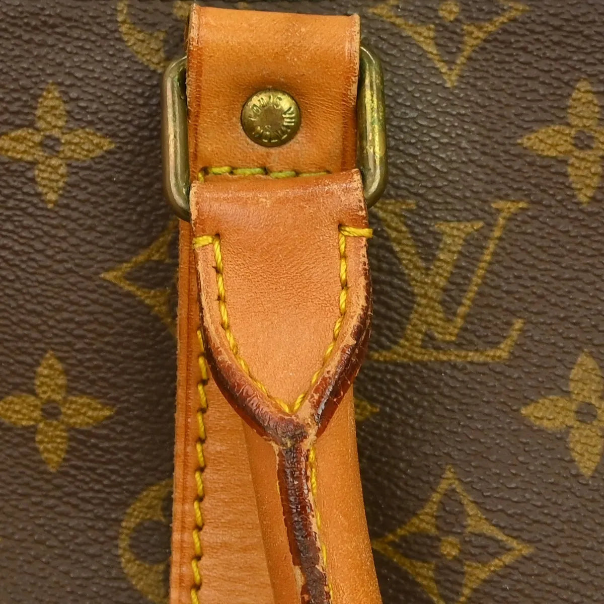 Louis Vuitton Keepall Monogram, Brown, Canvas, Travel Bag