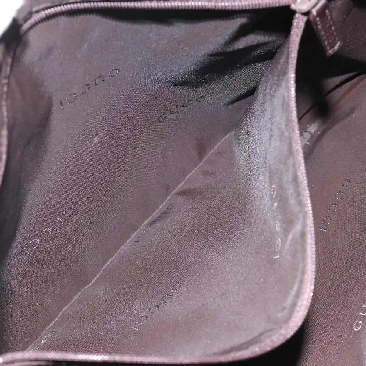 Gucci Vintage Leather, Brown, Leather, Shoulder Bag