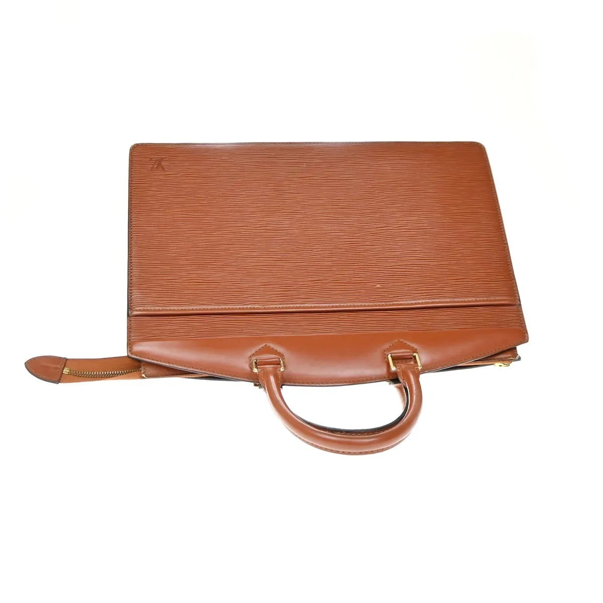 Louis Vuitton Riviera Epi Leather, Brown, Leather, Handbag