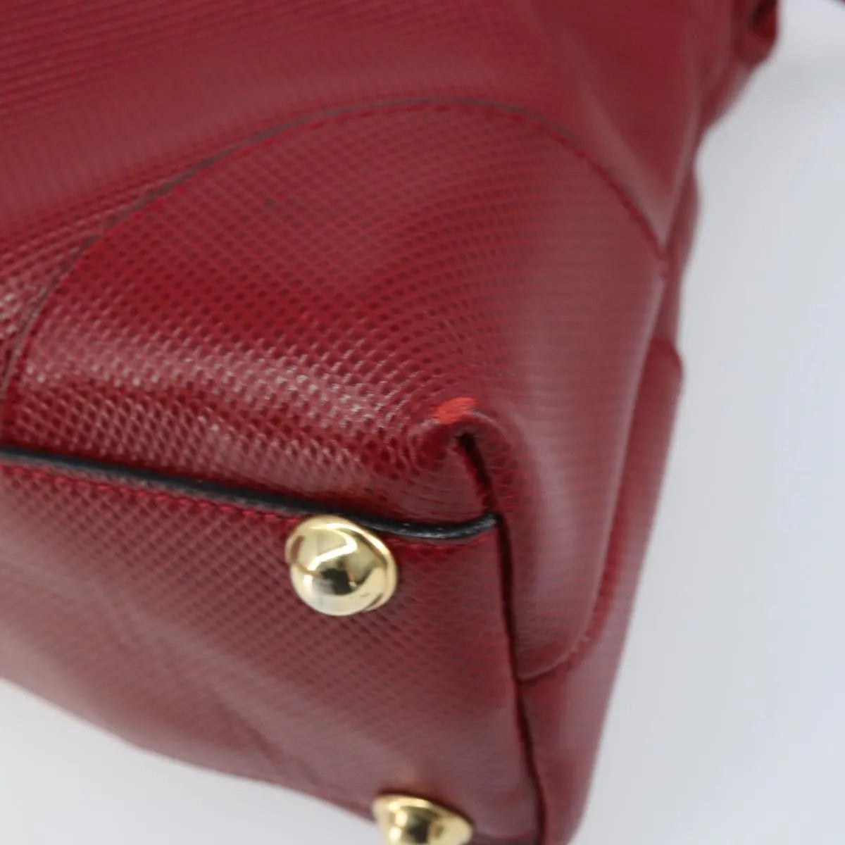Bottega Veneta Vintage Leather, Red, Leather, Handbag