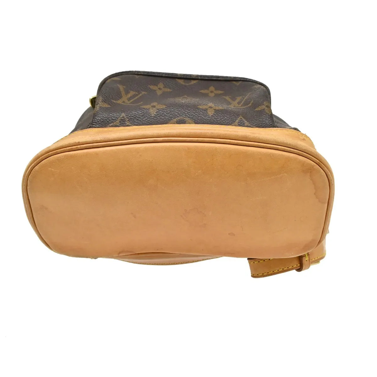 Louis Vuitton Vintage Montsouris Monogram Canvas, Brown, Canvas, Backpack