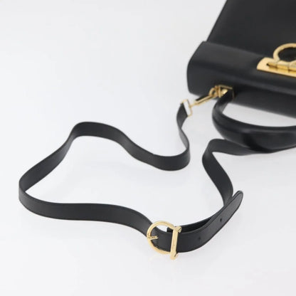 Salvatore Ferragamo Convertible Top Handle Leather, Multicolour, Leather, Handbag