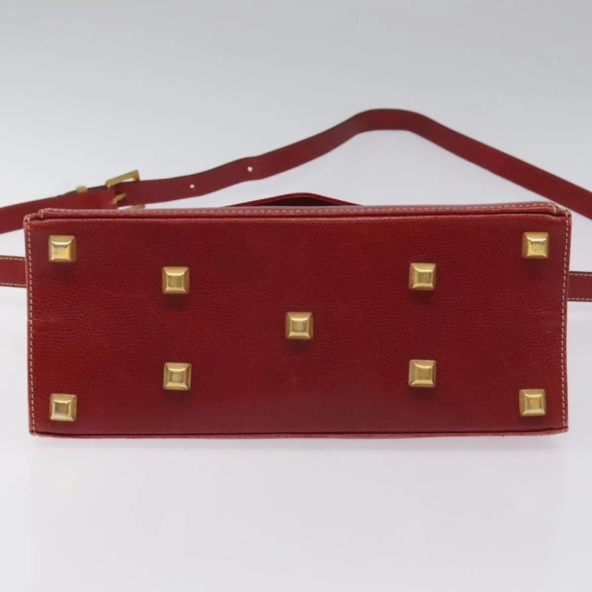 Salvatore Ferragamo Vintage Leather, Red, Leather, Shoulder Bag