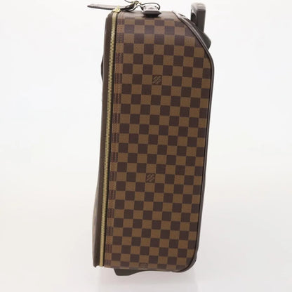 Louis Vuitton Pegase Business Luggage Damier, Black, Canvas, Travel Bag