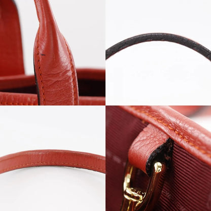Loewe Heritage Tote Leather, Red, Leather, Tote Bag