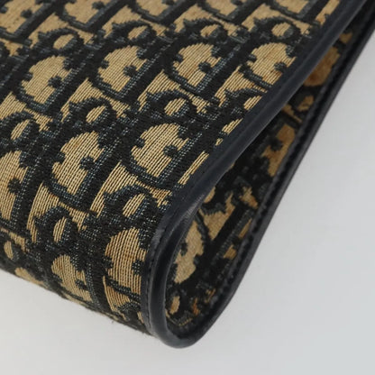 Christian Dior Vintage Trotter Canvas, Navy, Canvas, Shoulder Bag