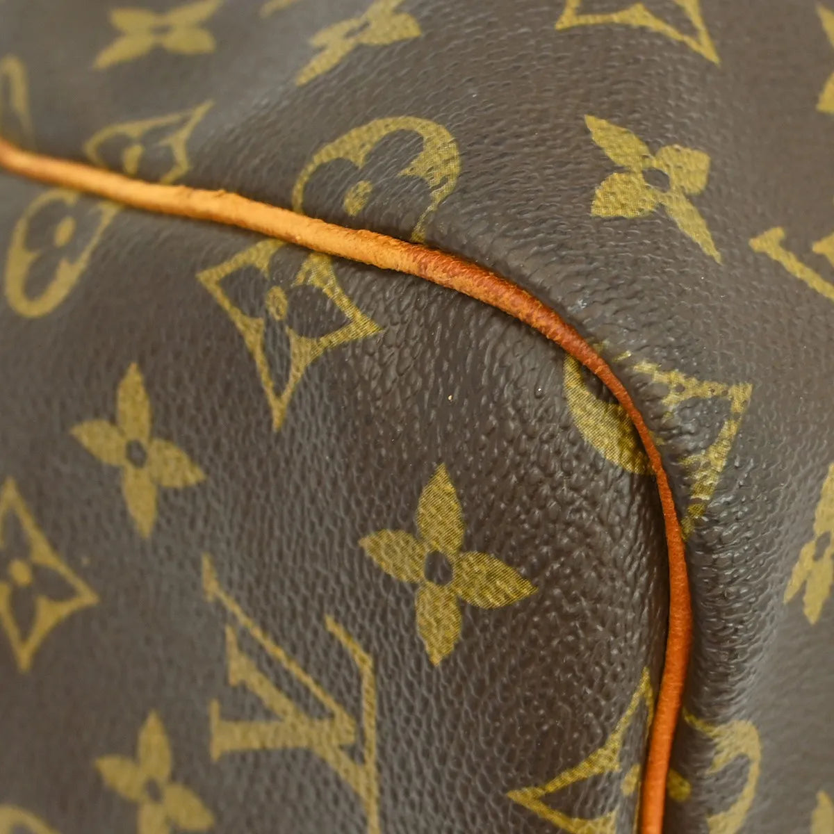Louis Vuitton Keepall Monogram Canvas, Brown, Canvas, Travel Bag