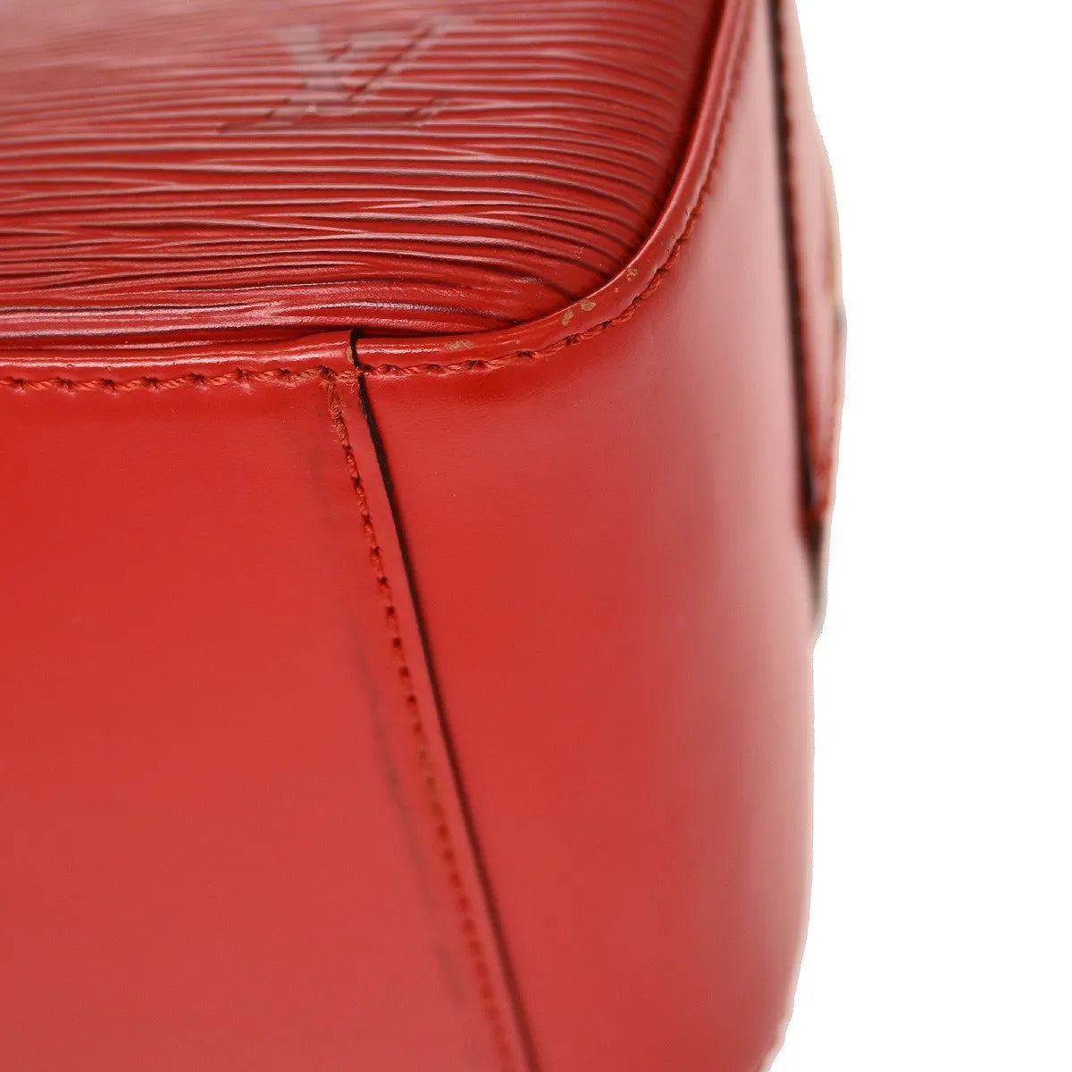 Louis Vuitton Sablons Epi Leather, Red, Leather, Handbag