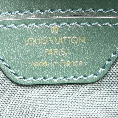 Louis Vuitton Reporter Taiga Leather, Green, Leather, Shoulder Bag